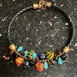 Colorful Glass Chico Beaded Necklace